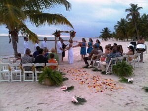 RythmTrail Steel Drum Player at Beach Wedding Ceremony in Key West Florida