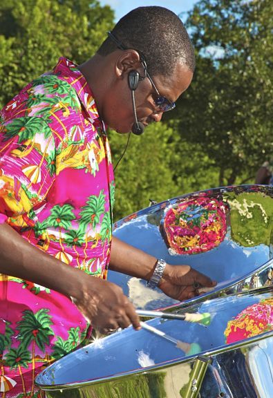 Steel drum band