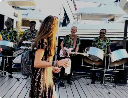 Steel Drum Band Florida 4piece player