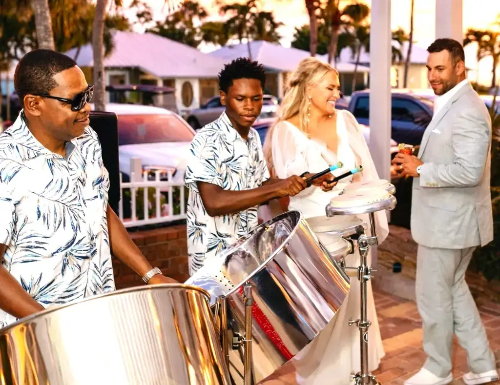 Steel Drum Band Florida Wedding reception img