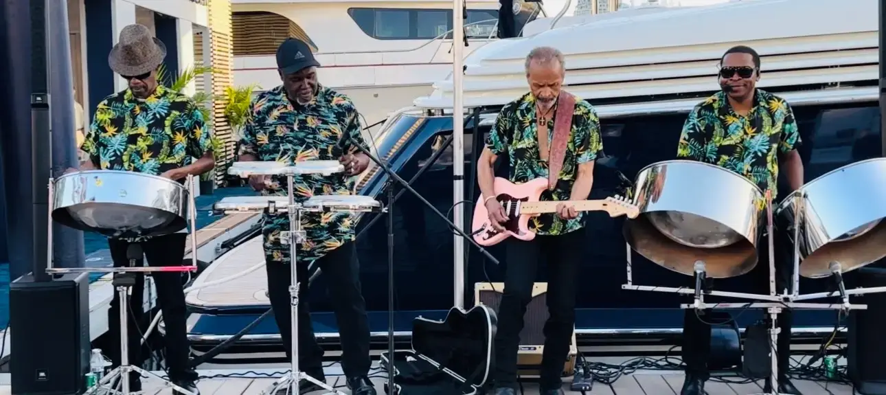 Steel Drum Band Florida in Miami South Beach Sun and Fun