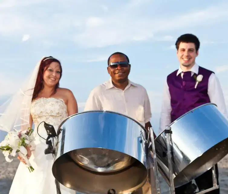 Steel drum band Beach Wedding Cocoa Beach