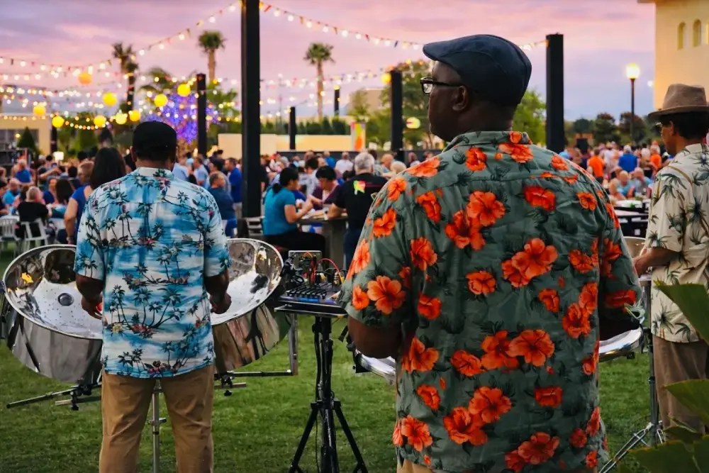 hire rythmtrail steel drum band florida