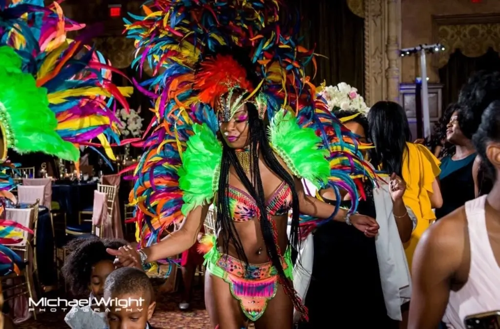 Steel Drum Band Brazilian Carnival Girls