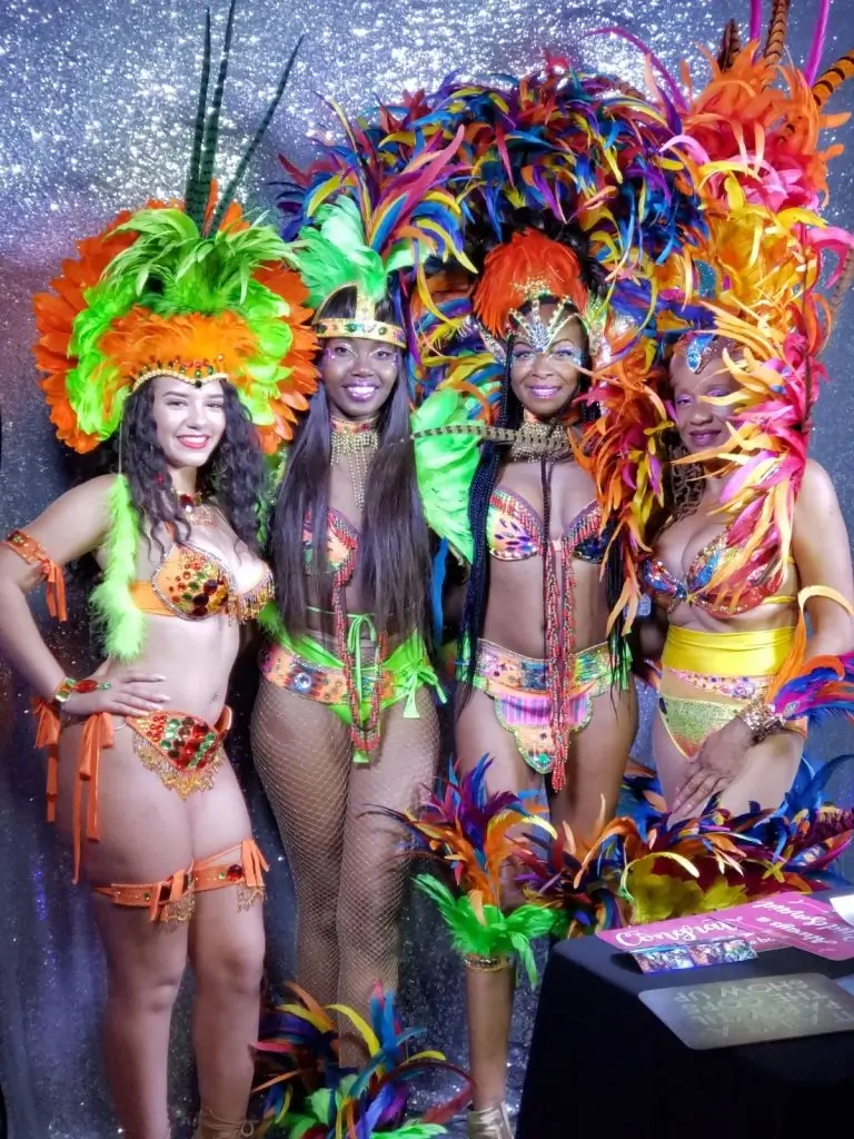 Steel Drum Band Brazilian Carnival Girls